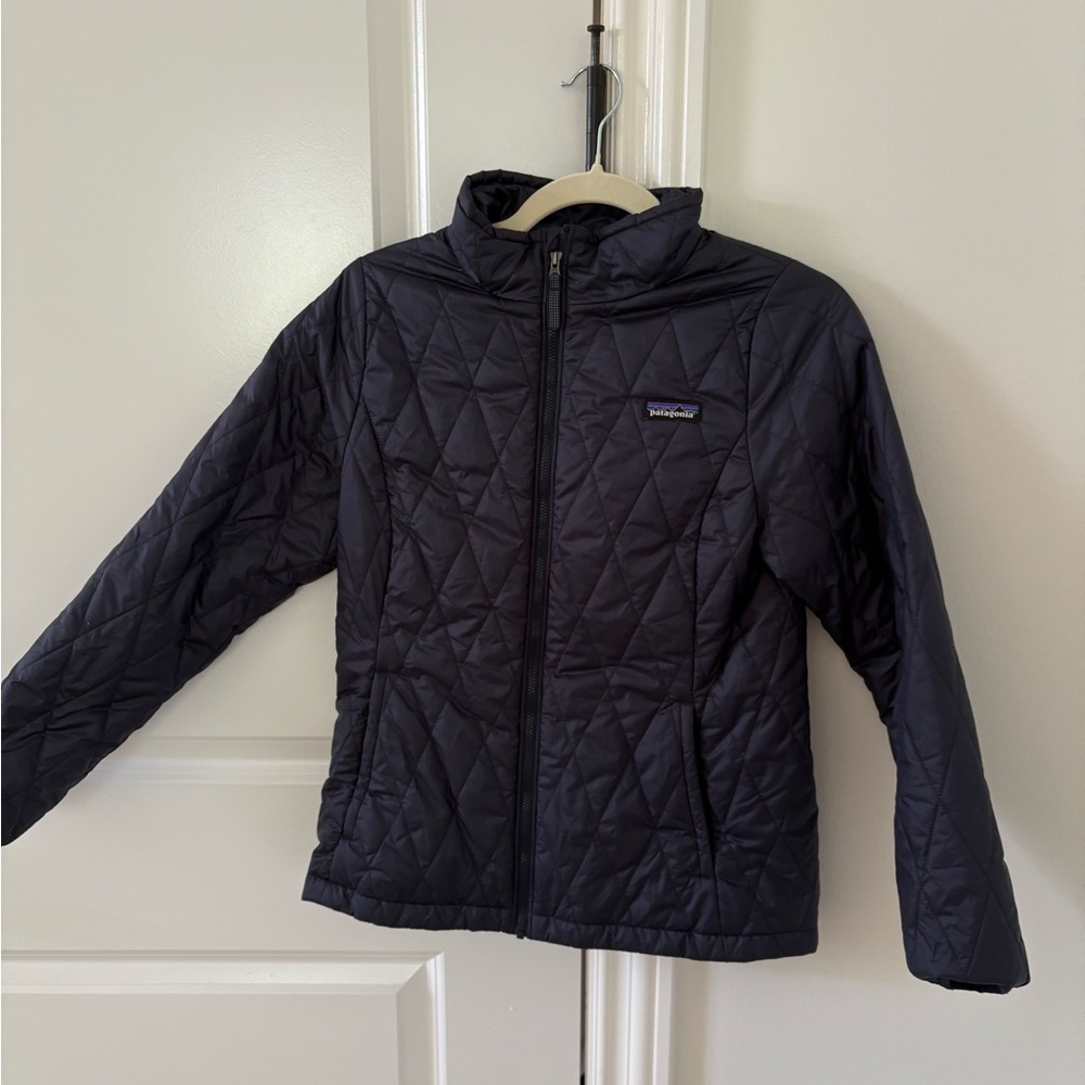 Patagonia Navy Quilted Jacket
